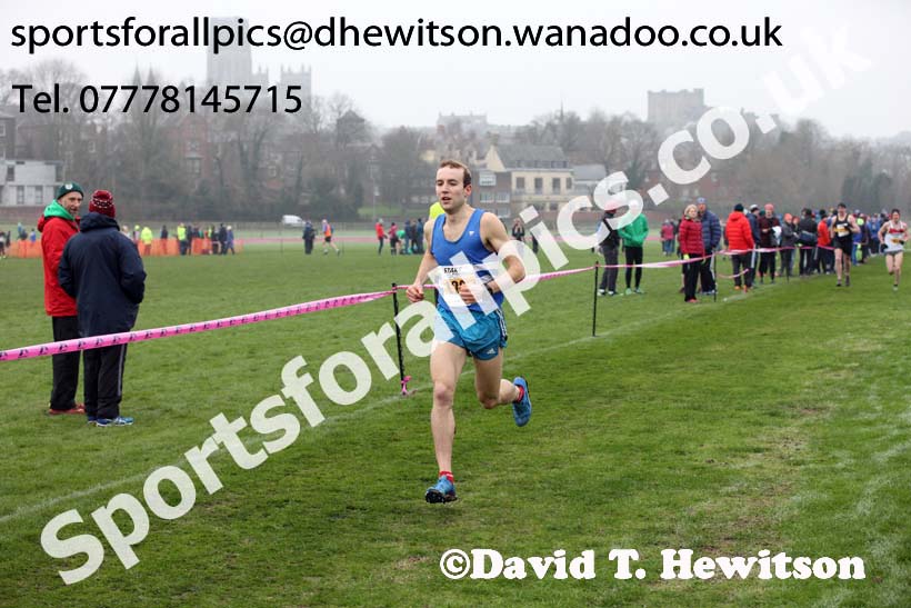 Senior men, Durham Cathedral Cross Country Relays. Photo: David T. Hewitson/Sports for All Pics